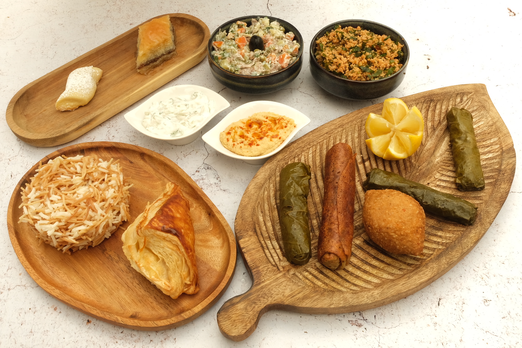 Nos menus